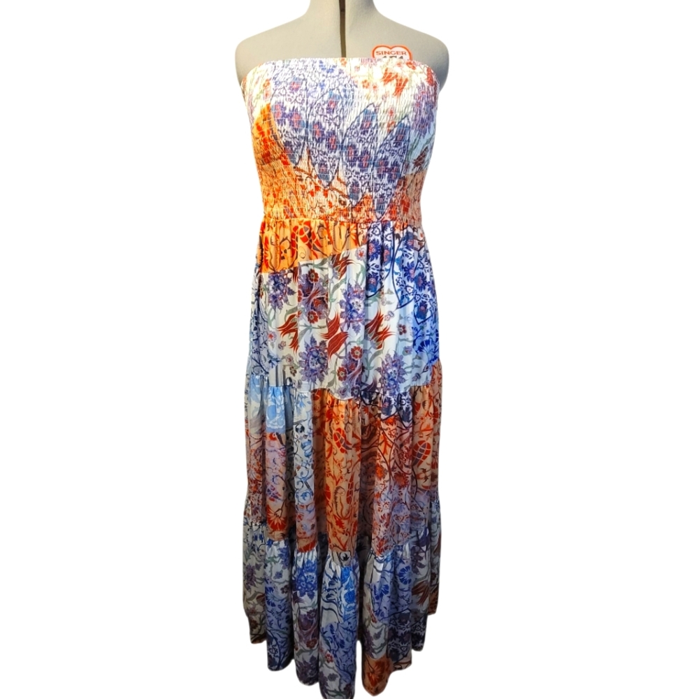 City Chic Strapless Maxi
